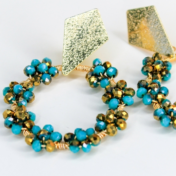 Flower Hoops - Picture 3 of 3